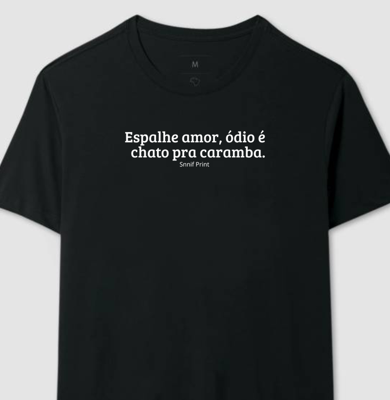 Camiseta Espalhe amor