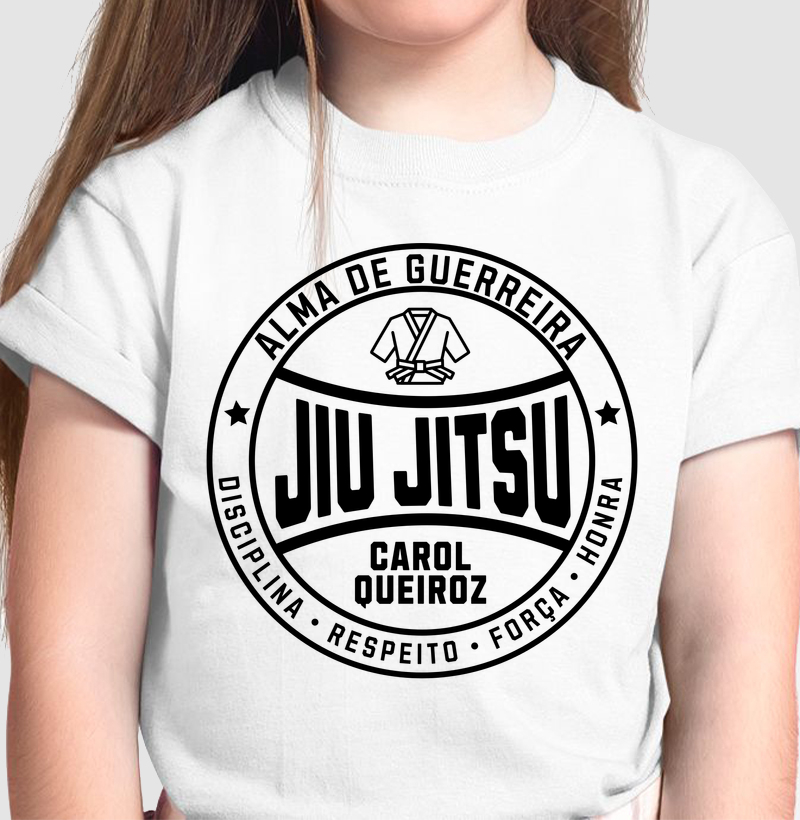 Camiseta personalizada - Carol Queiroz BJJ