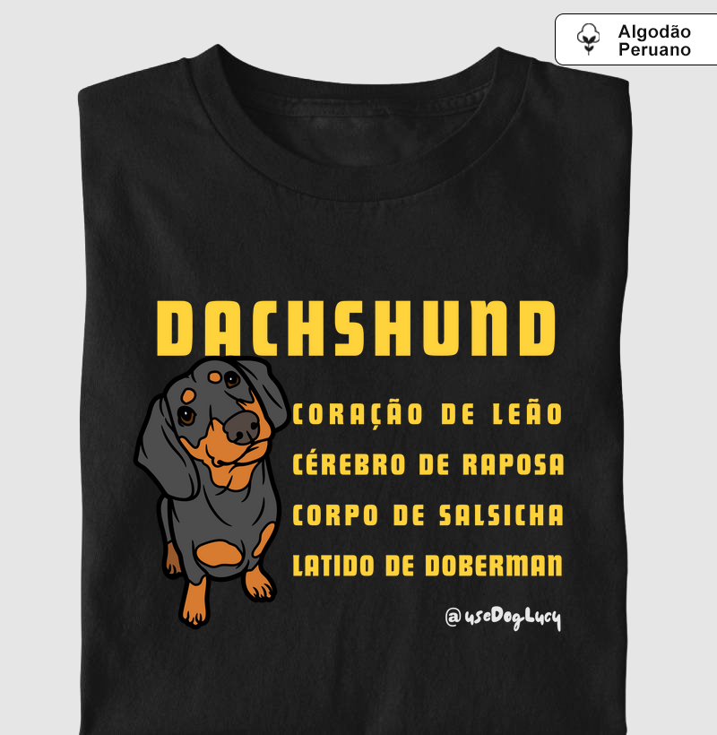 Dachshund Coração de Leão