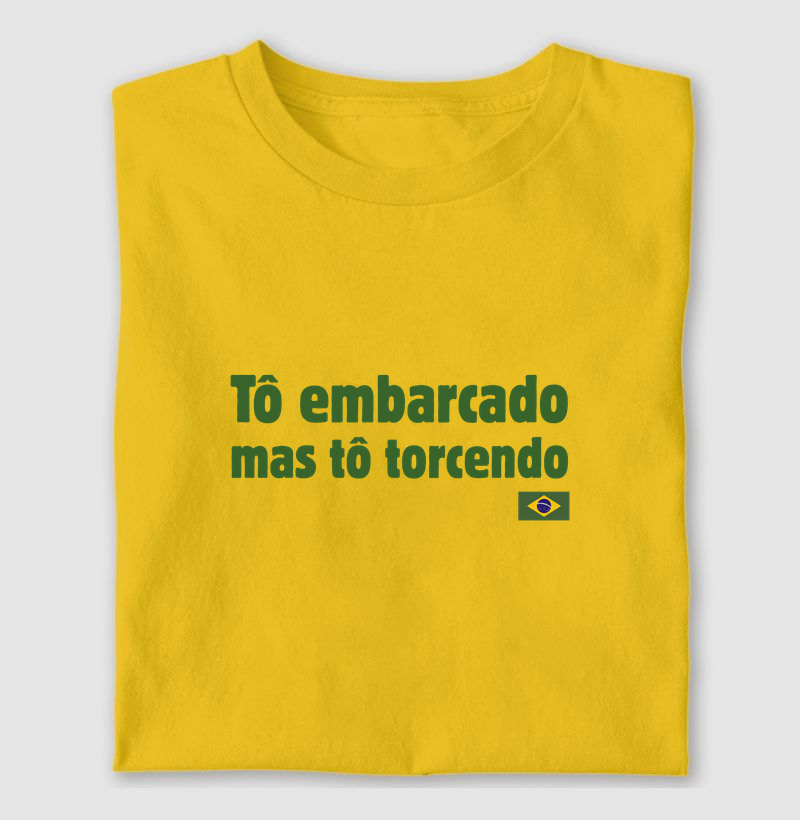 Tô embarcado mas tô torcendo