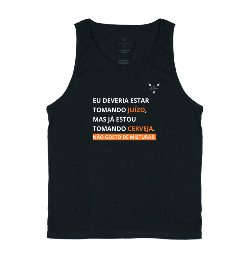"Não gosto de misturar"