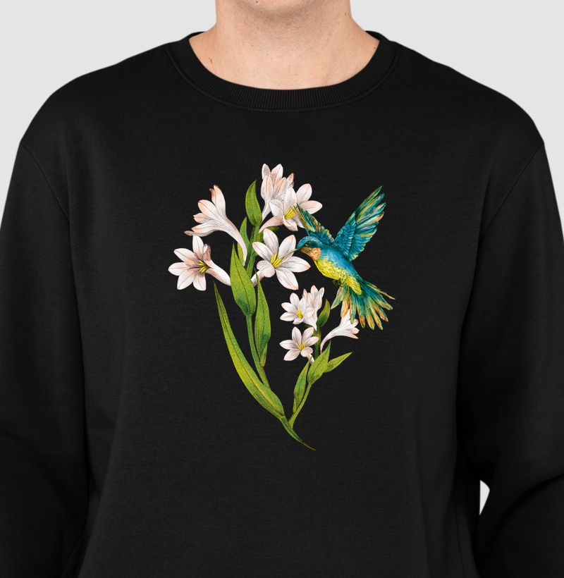 Beija-Flor Lirios - Moletom