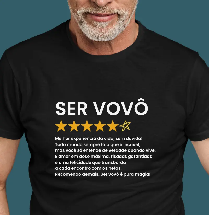 Ser Vovô: 5 estrelas, recomendo!