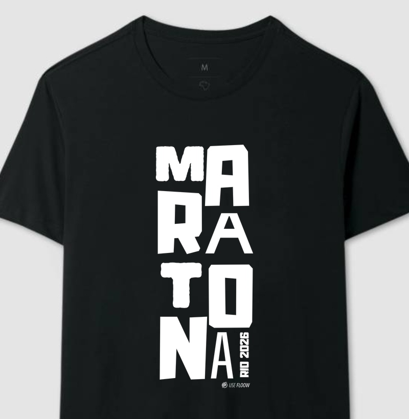 Camiseta Corrida - Maratona Rio 2026