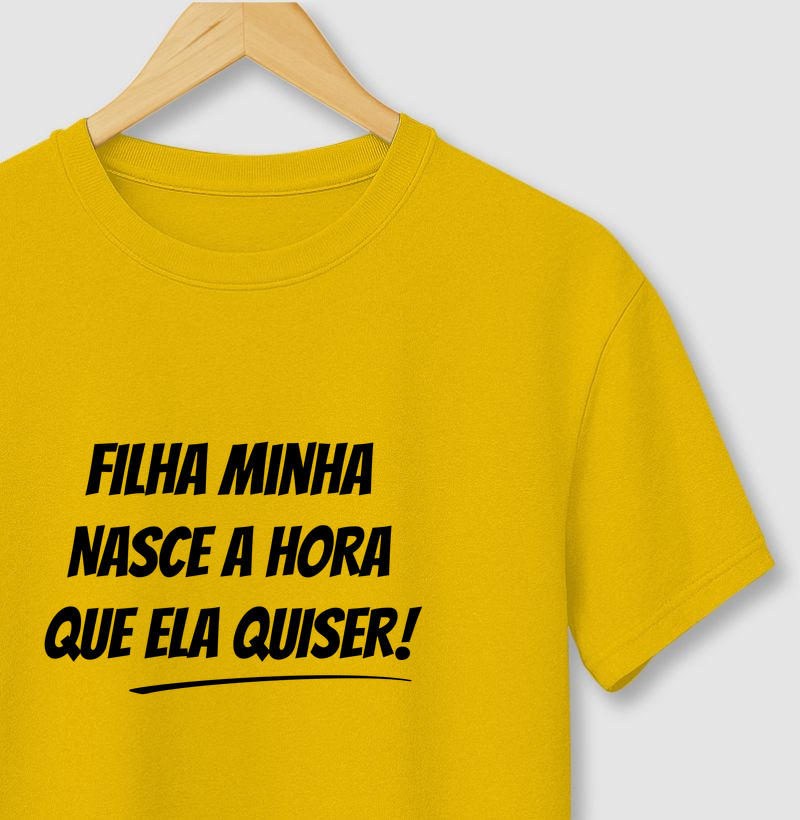 “Filha Minha Nasce a Hora Que Ela Quiser!” – O Recado Está Dado