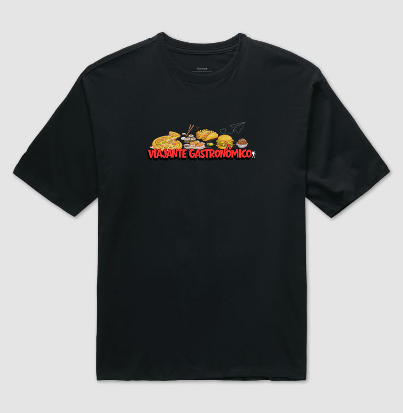 Camiseta Viajante Gastronômico | Excursionista