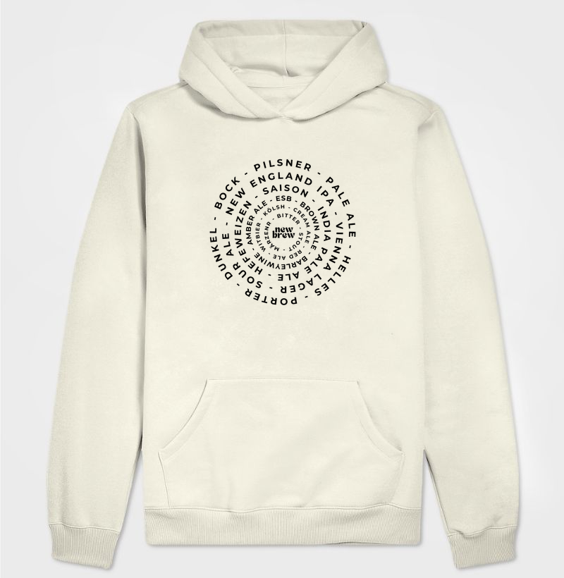 Beer Styles Moletom - New Brew - Hoodie Moletom