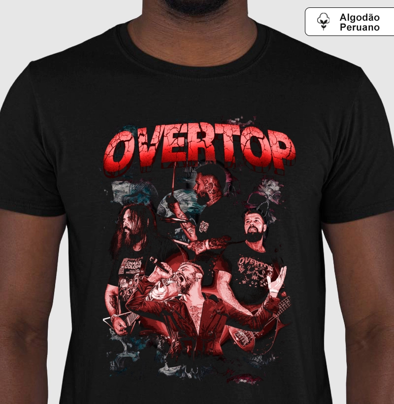 Camiseta Algodão Peruano - Overtop