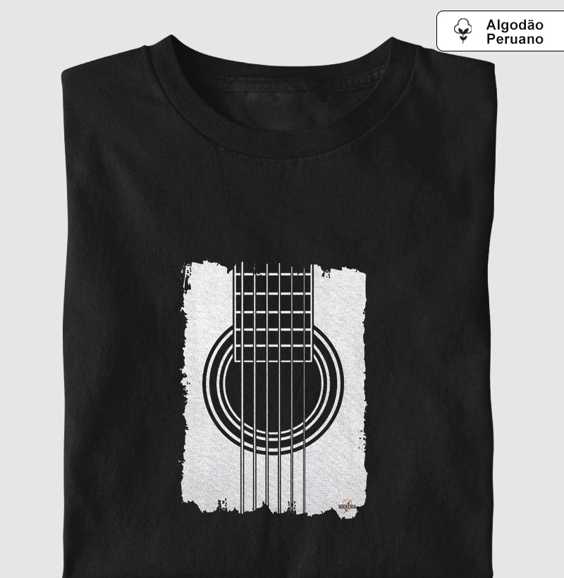 Camiseta Algodão Peruano Acoustic Guitar