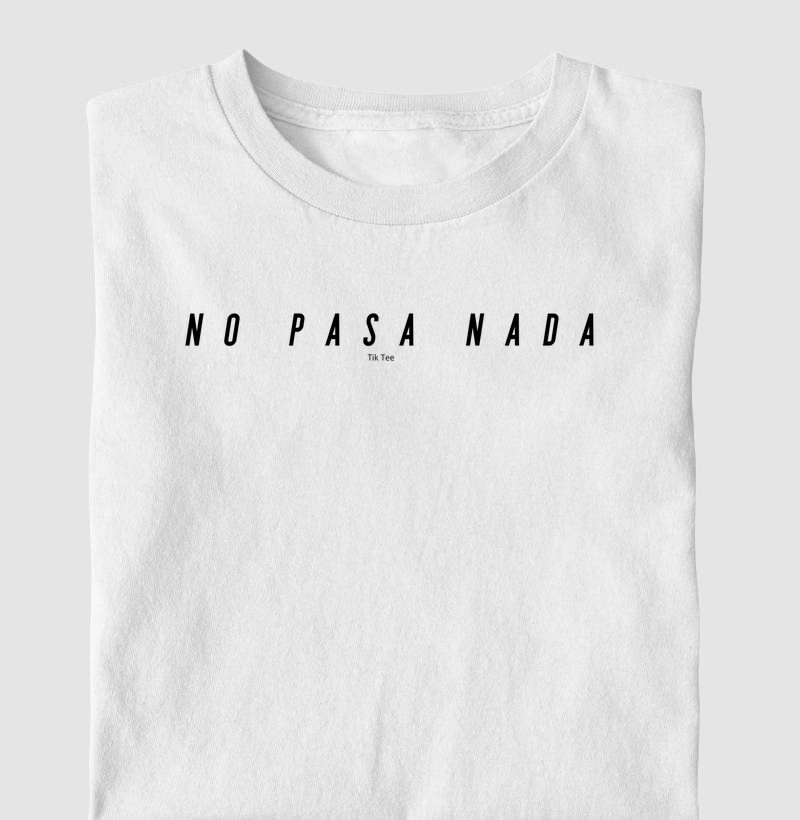 No pasa nada - p&b
