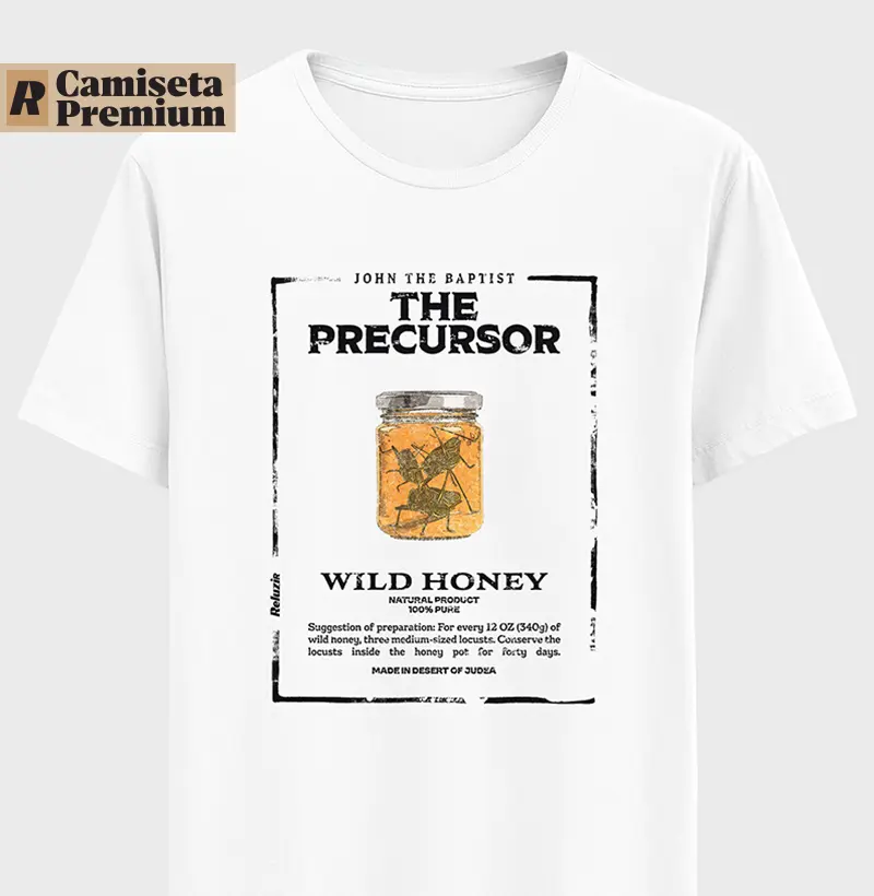 Camiseta THE PRECURSOR - Algodão Peruano