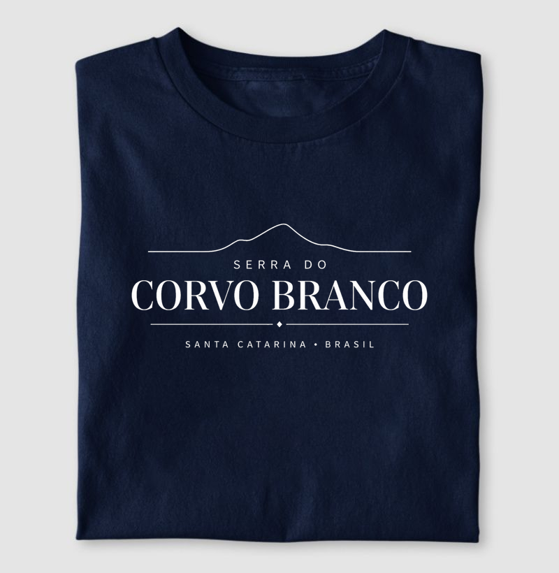 Camiseta Serra do Corvo Branco