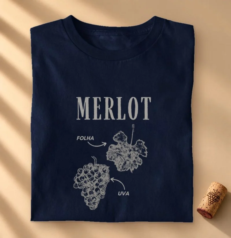 Camiseta Merlot - Essência
