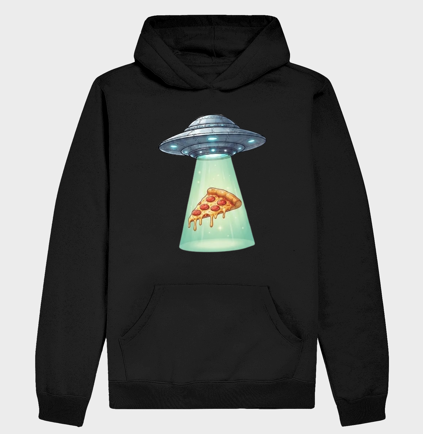abdução de pizza