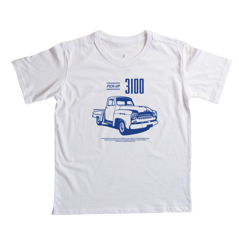 3100 | Pick-up - Camiseta Infantil