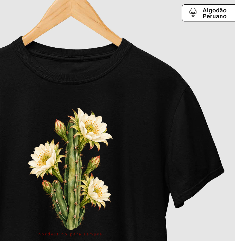 Nordestino para sempre - Camiseta Algodão Peruano