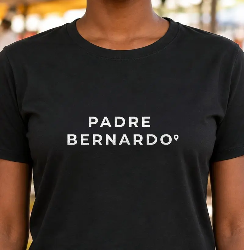 Padre Bernardo | Pin GO - Camiseta
