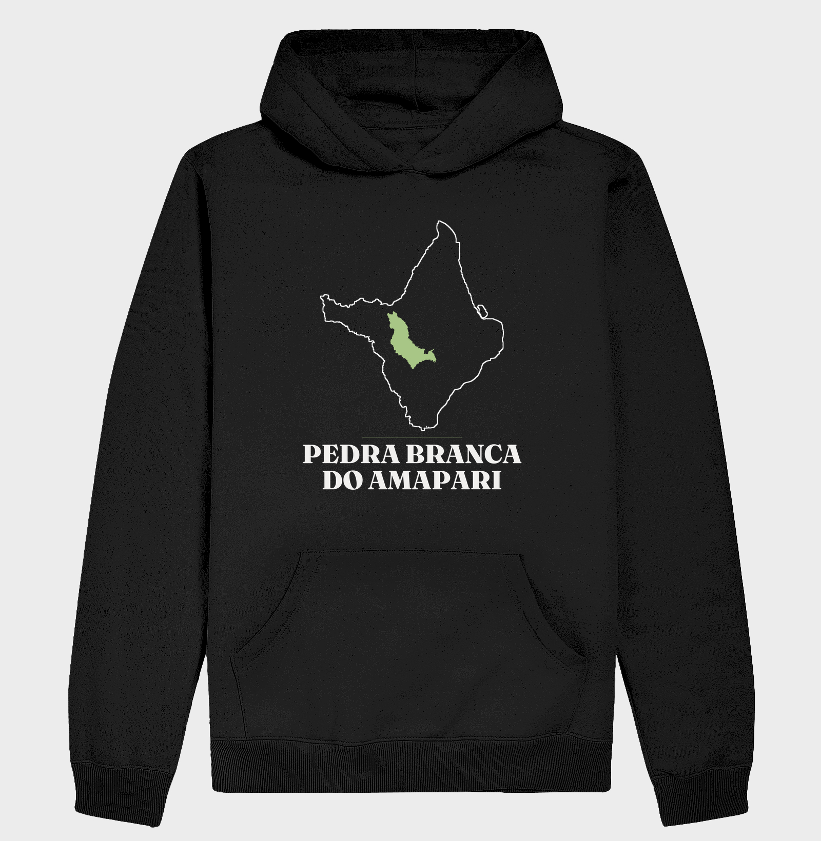 Pedra Branca do Amapari | Traço AP - Hoodie Moletom