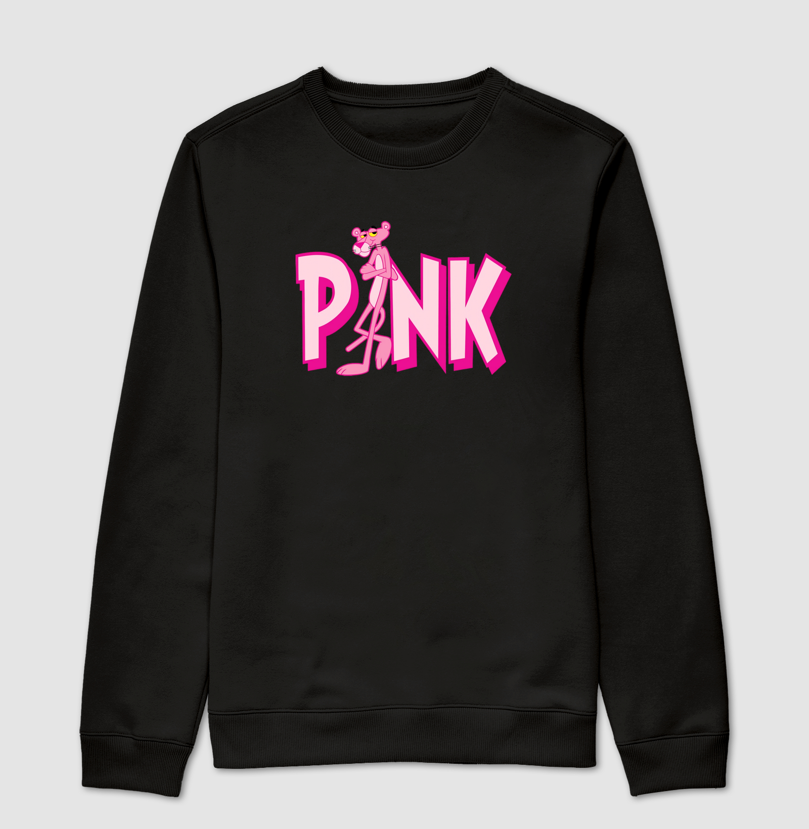 Camiseta Pantera Cor de Rosa
