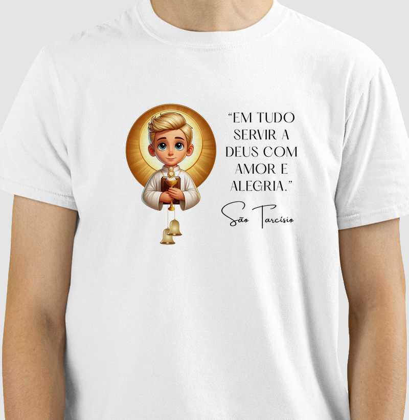 São Tarcísio, servir com amor e alegria!