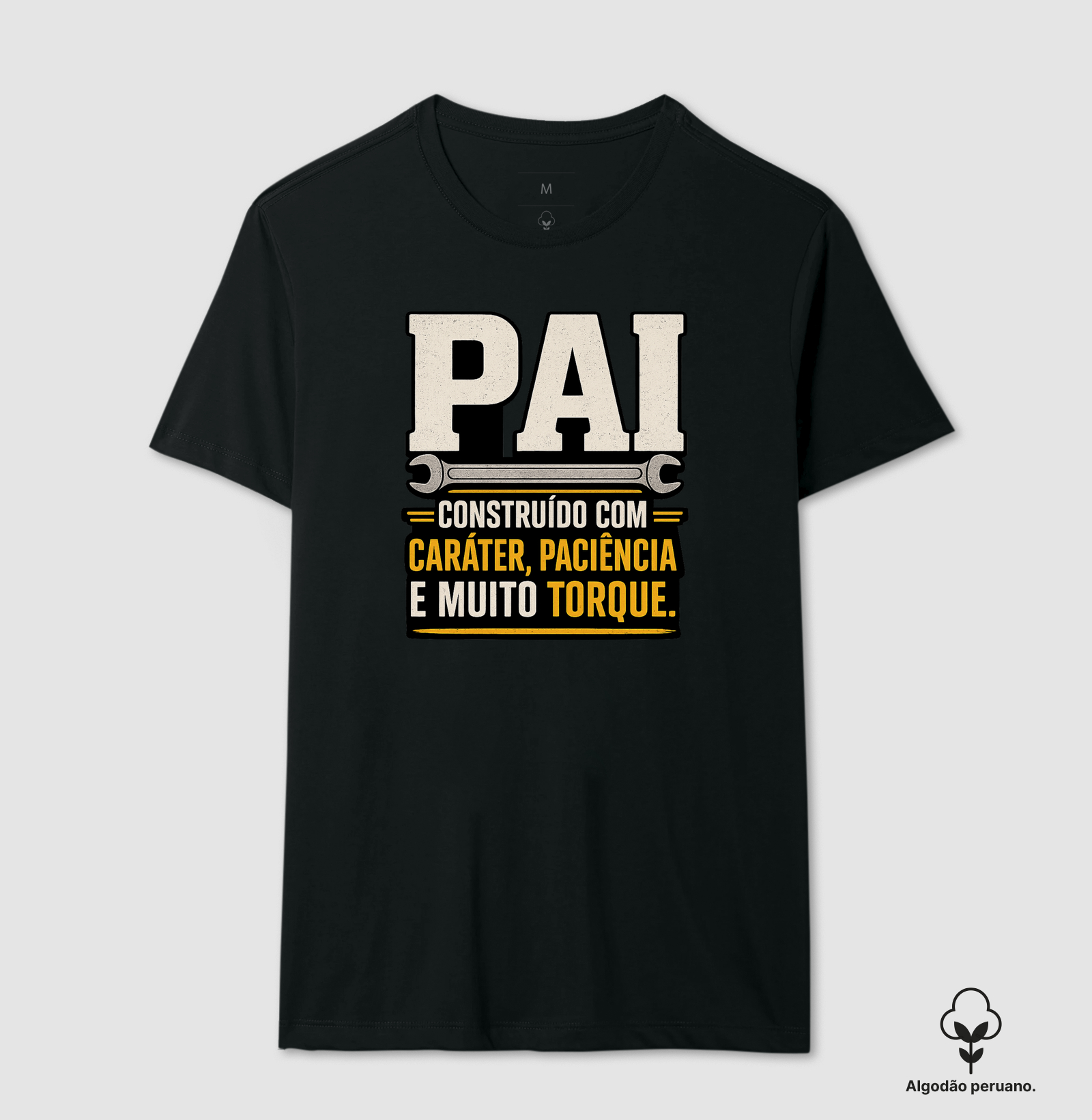 Pai construído com muito torque