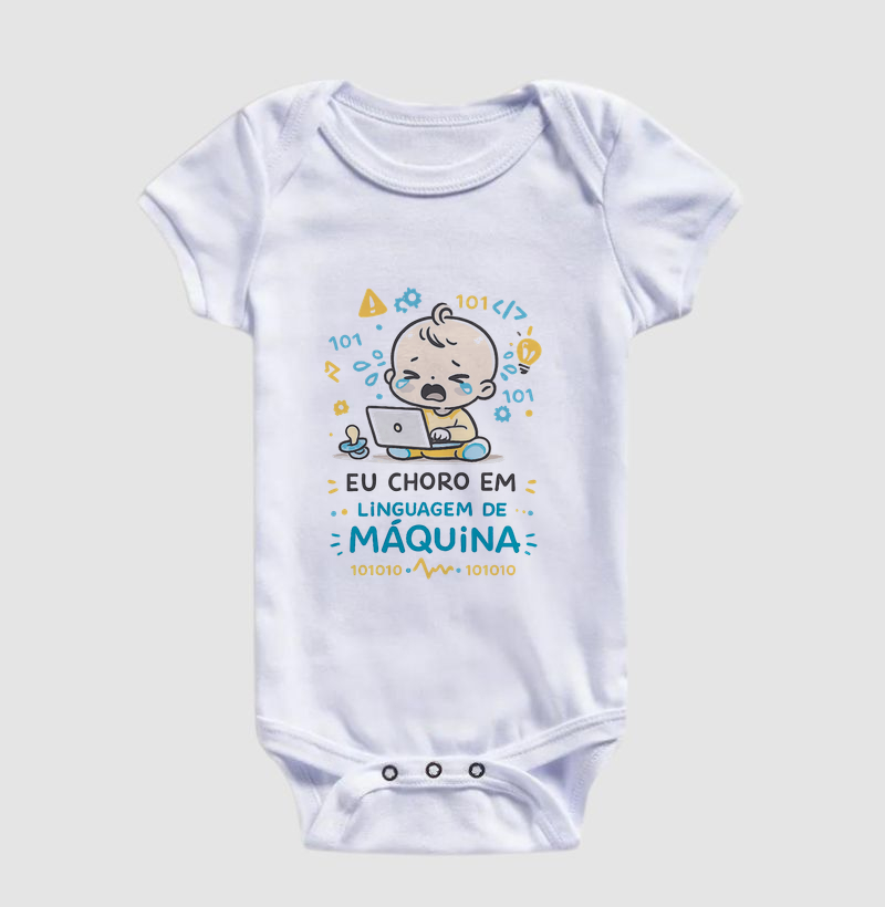 Eu choro em linguagem de máquina