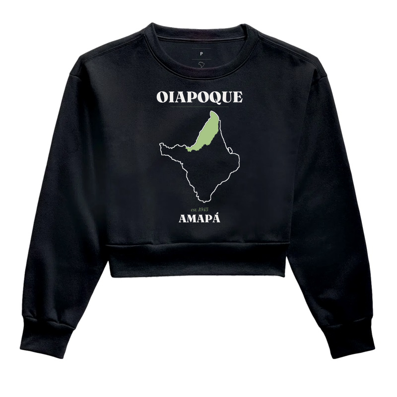 Oiapoque | Legado AP - Cropped Moletom