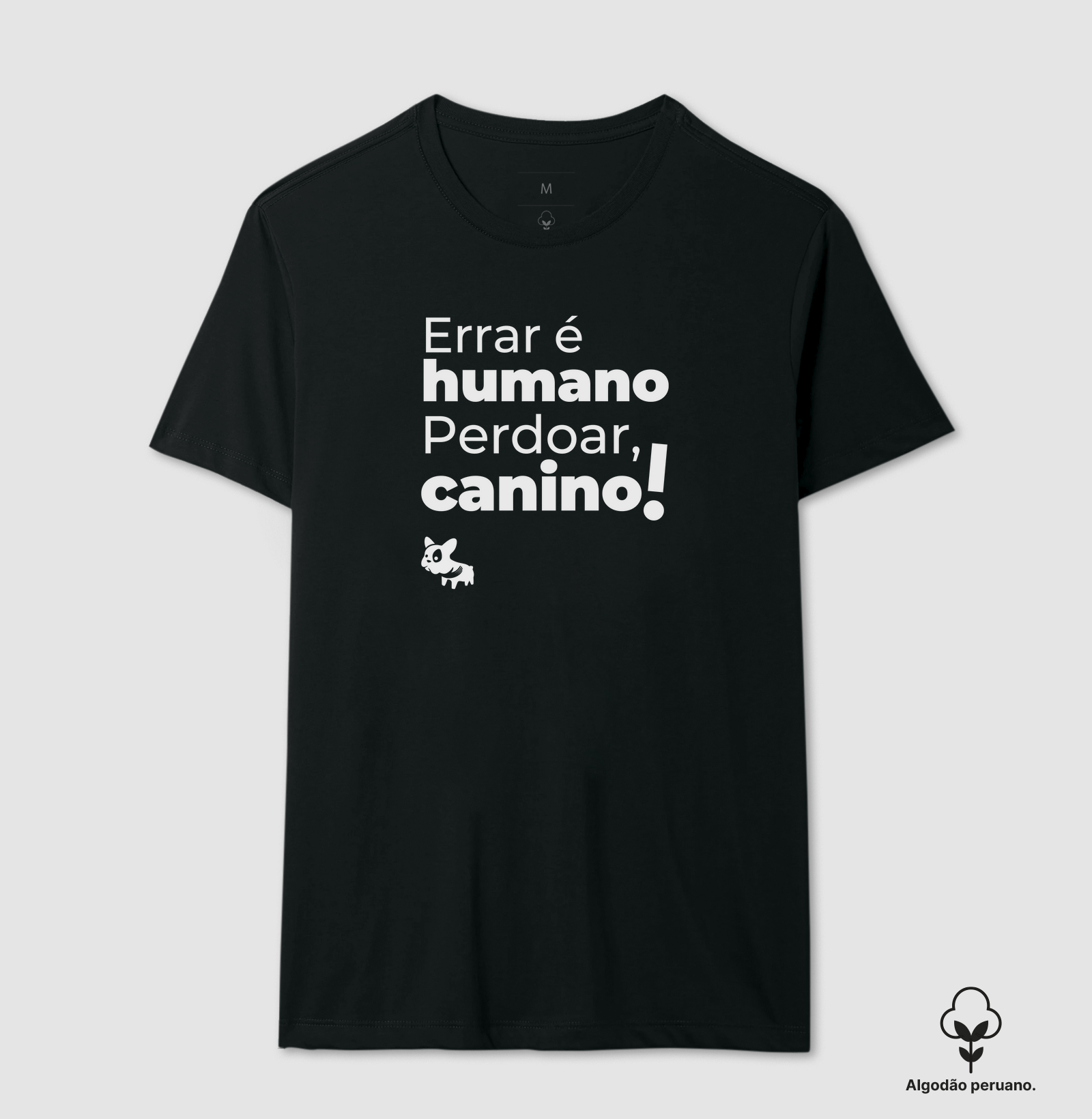 Camiseta errar é humano