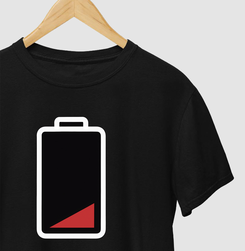 Camiseta 5% de Bateria