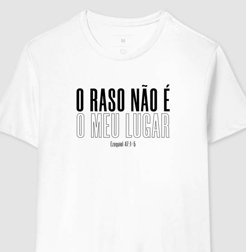 O raso não é o meu lugar