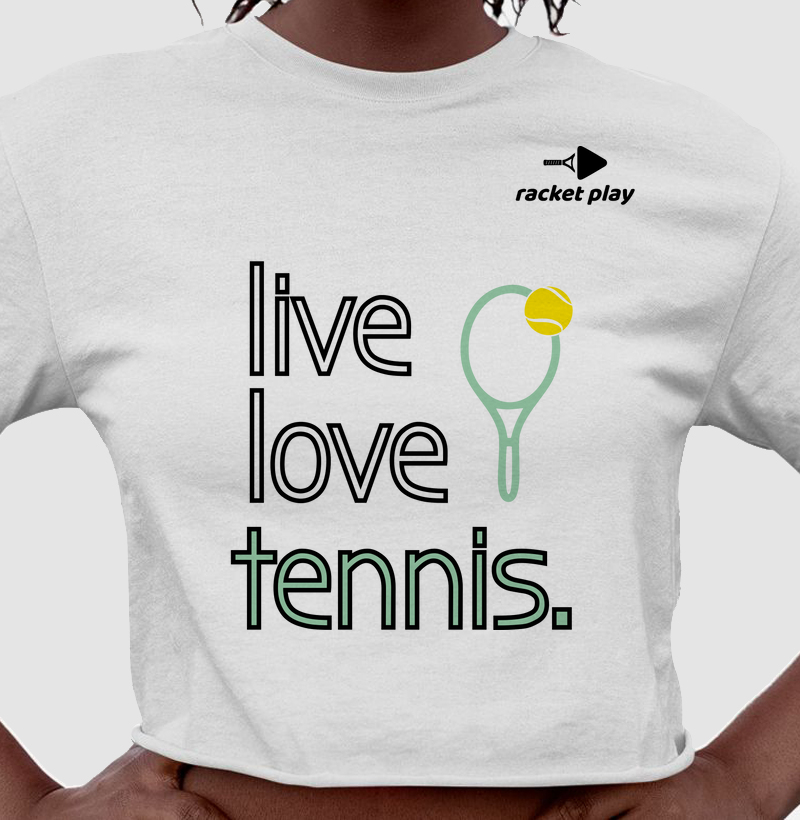 Cropped Tênis - Live Love Tennis
