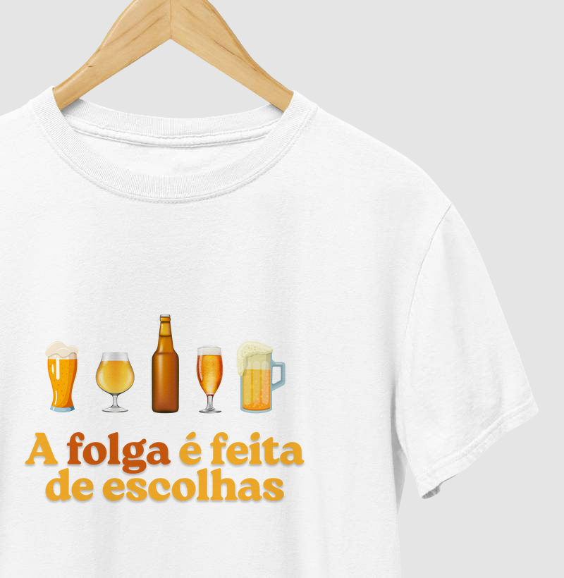 A folga é feita de escolhas