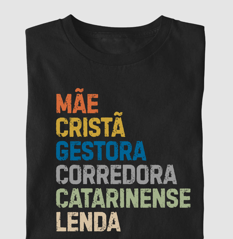 Mãe Cristã Gestora Corredora Catarinense Lenda