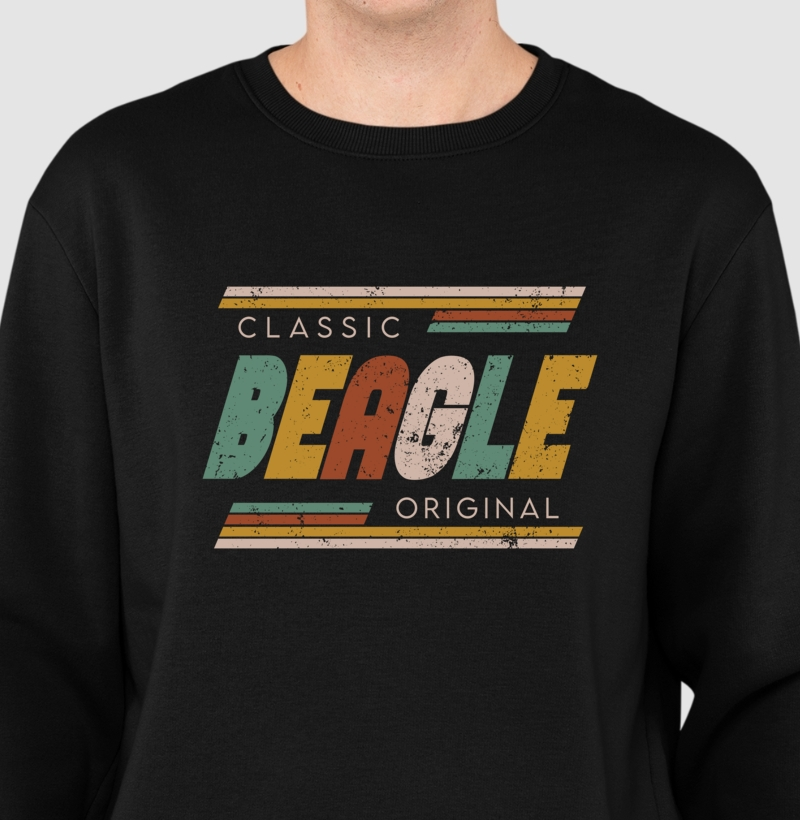 Suéter Moletom Beagle Vintage