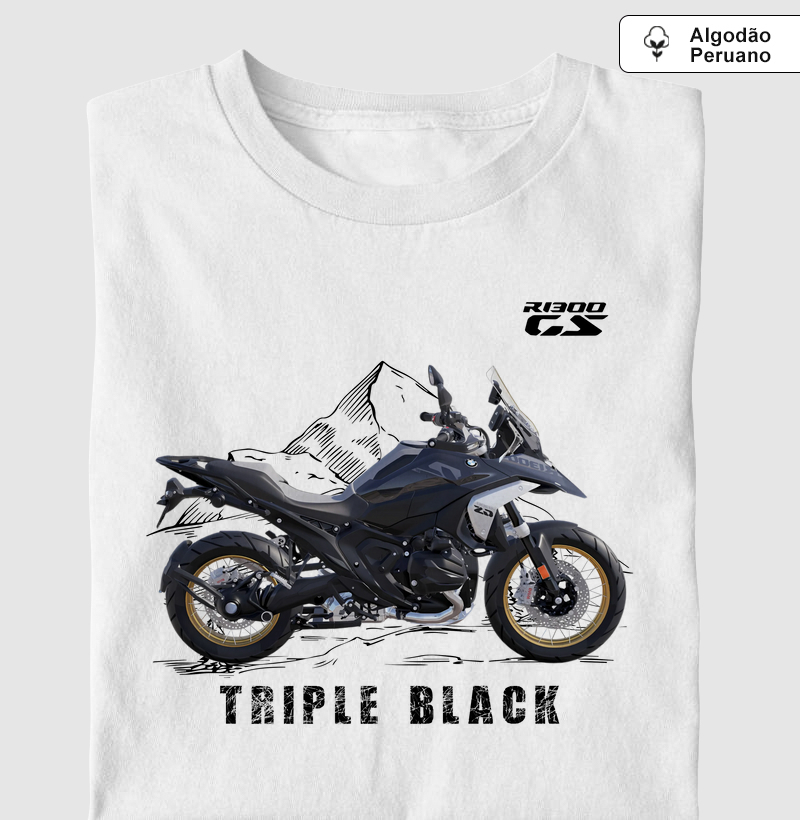 Supreme GS R1300 Triple Black (tecido algodão peruano)