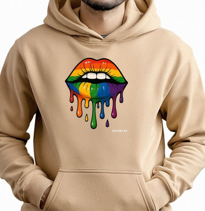 Hoodie Boca Orgulho 🌈💋