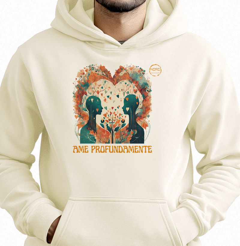 Moletom Capuz KIRI - Ame Profundamente