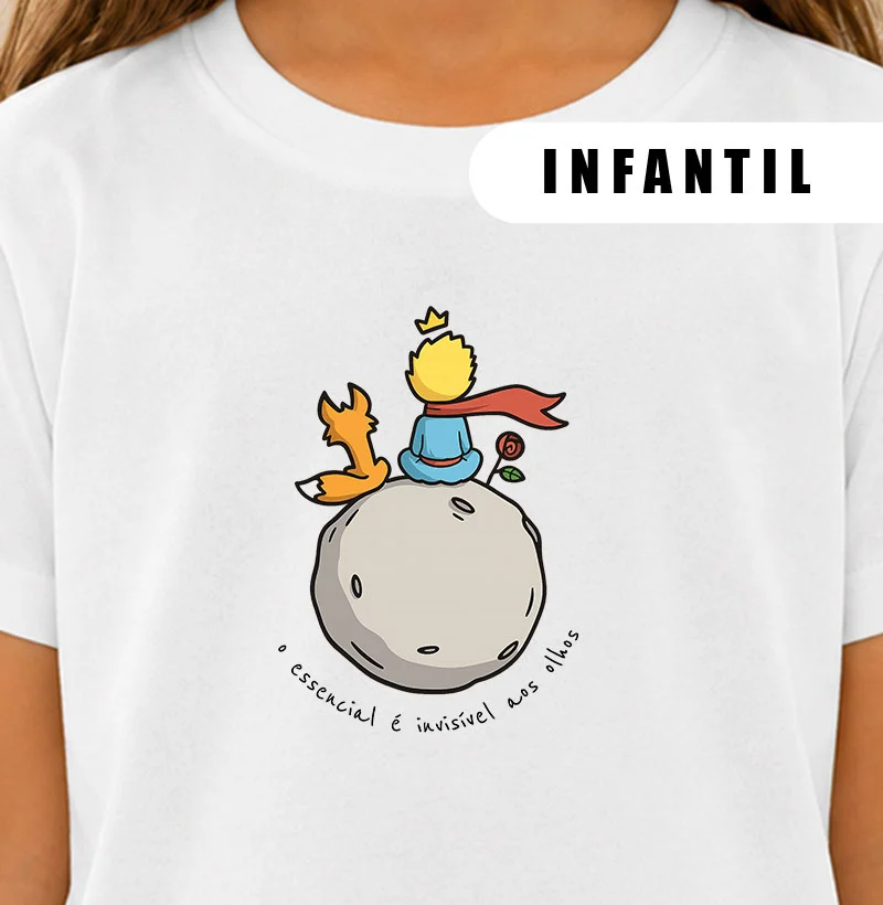 Camiseta - Pequeno Príncipe