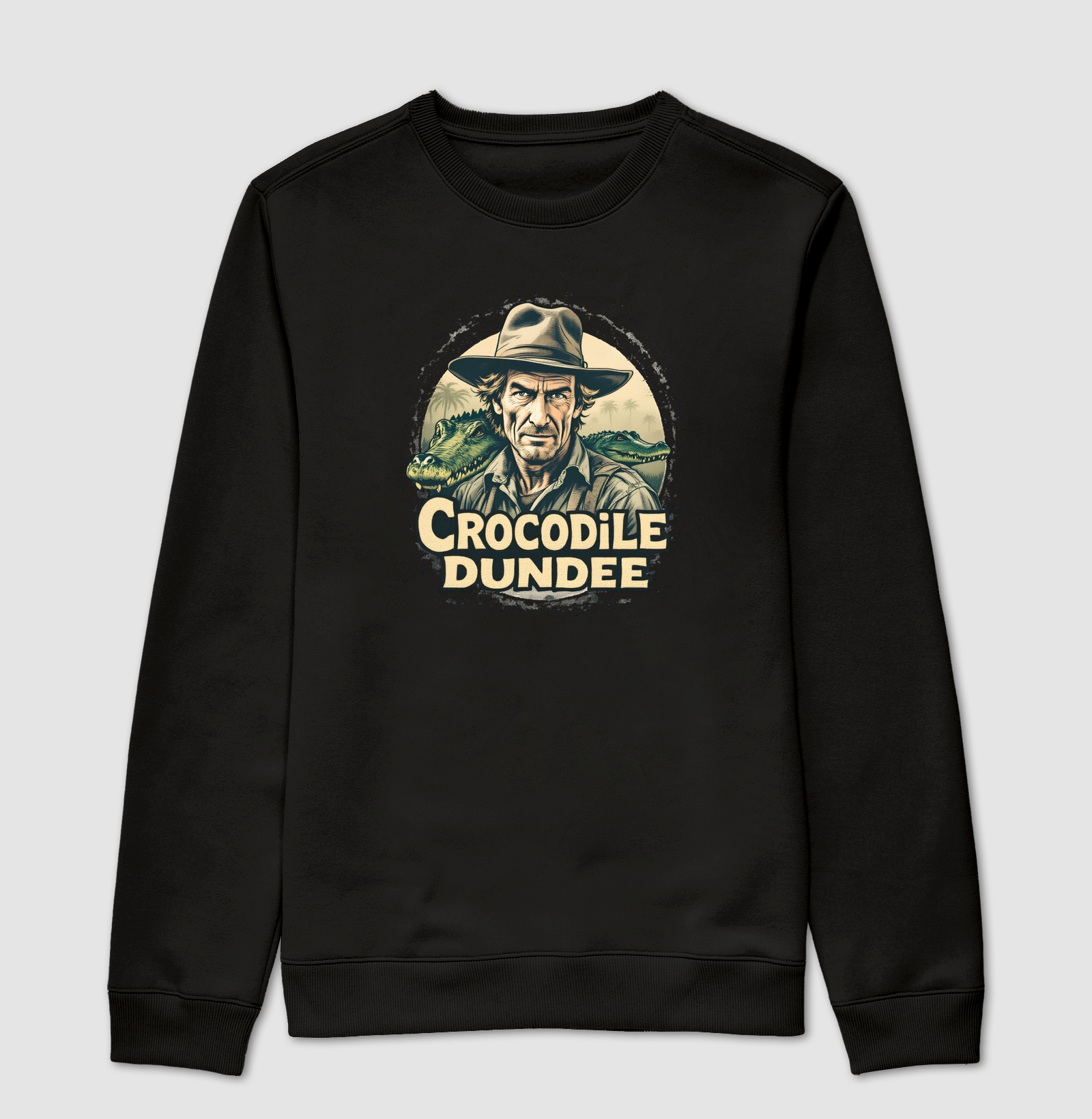 Camiseta Crocodilo Dundee Selvagem