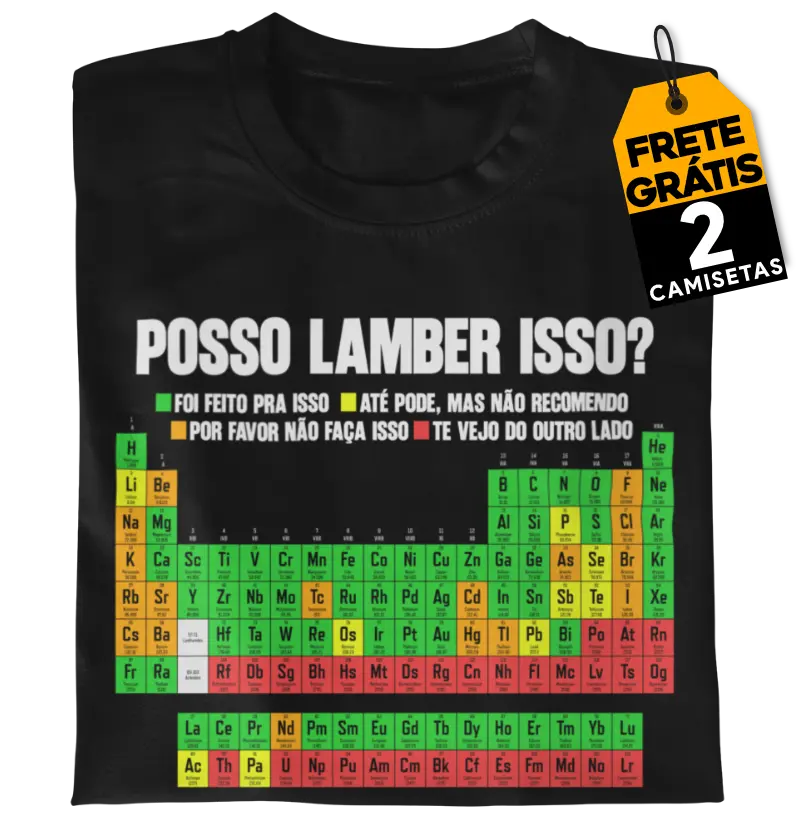 Posso lamber isso?