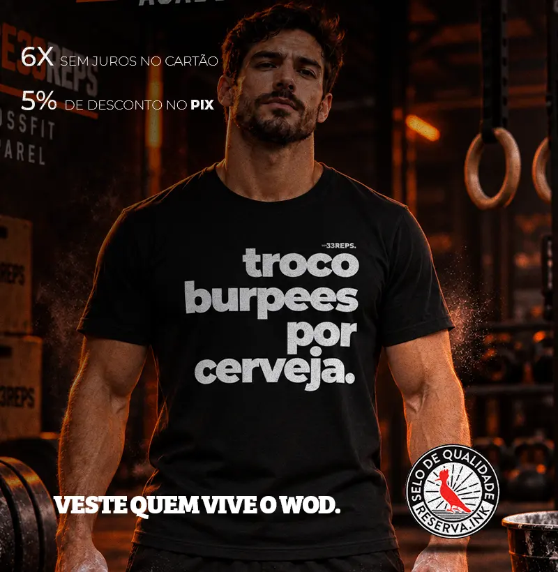 TROCO BURPEES POR CERVEJA