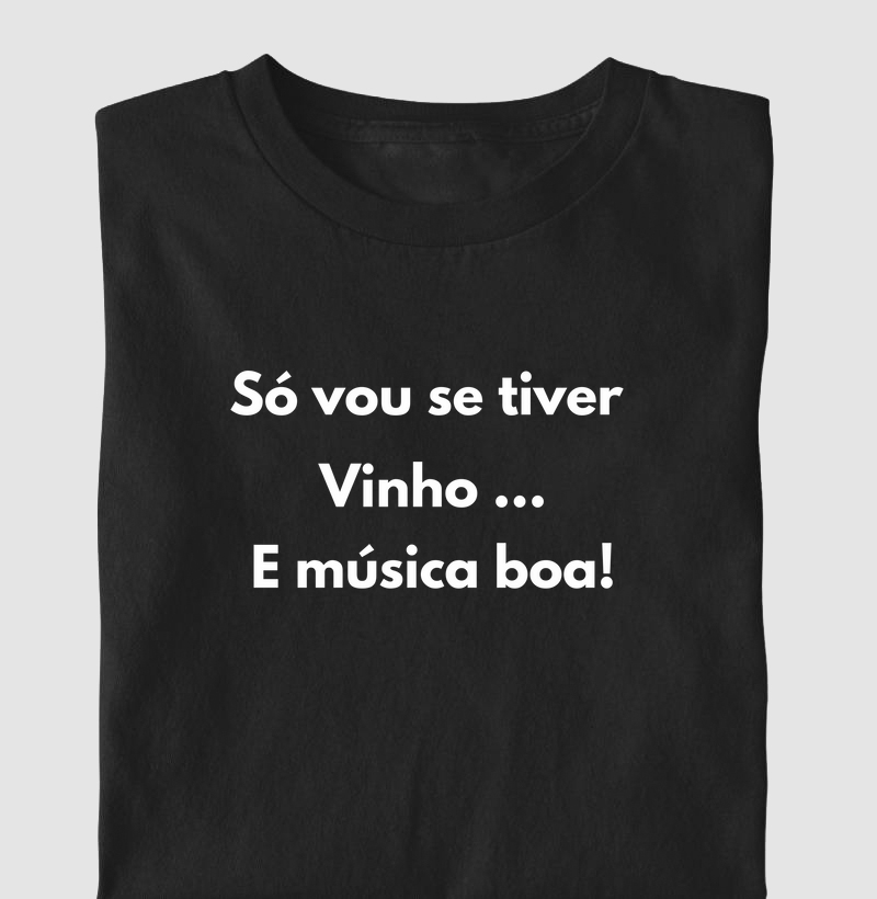 Camiseta Música Boa