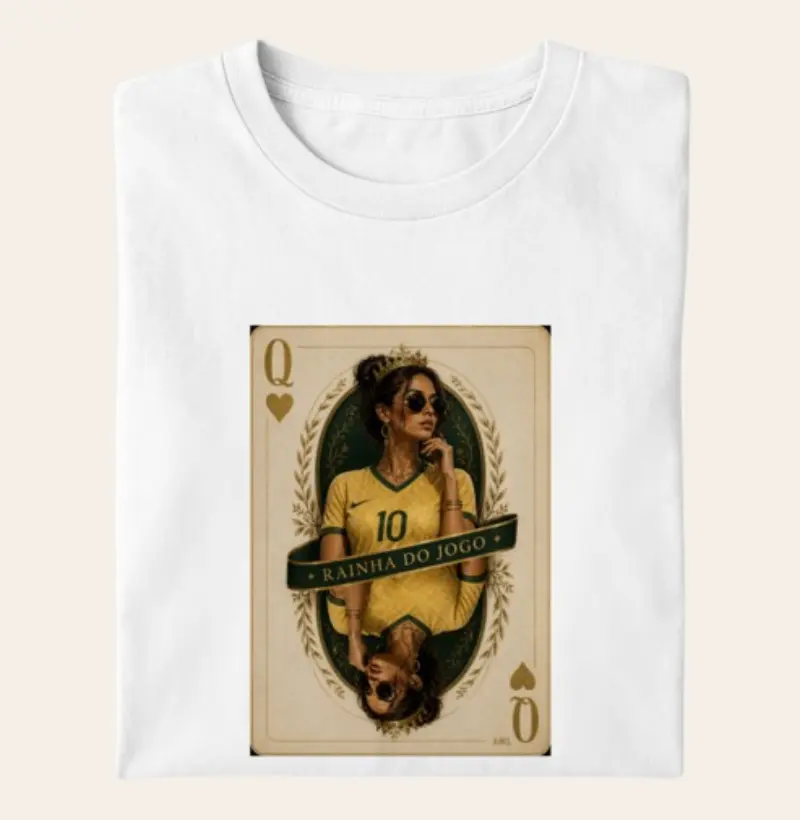 Camiseta Algodão Premium - Dama da Vitória