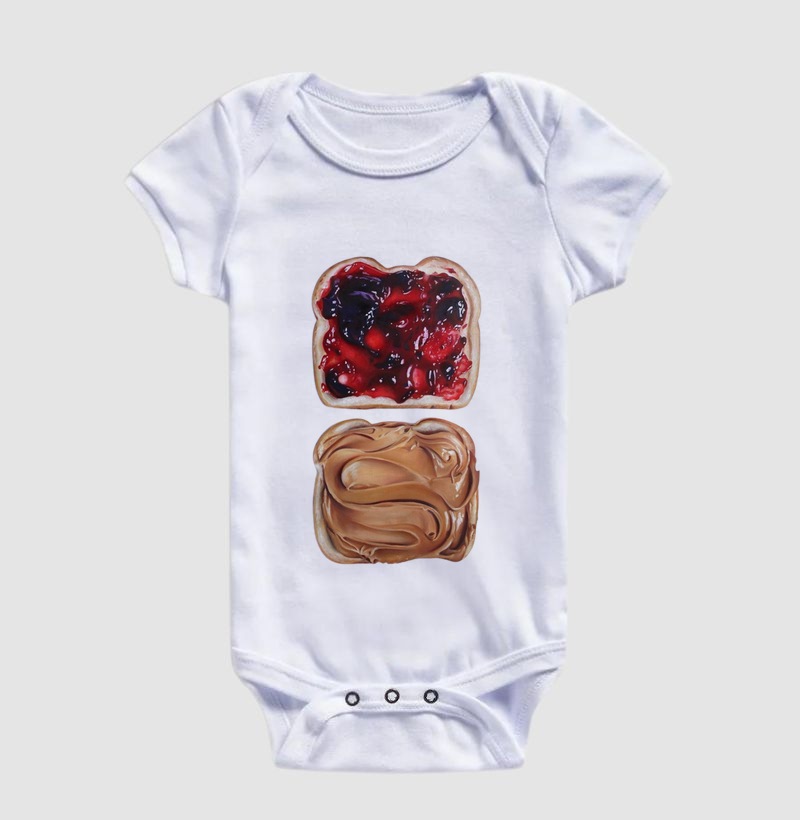 Body Infantil Jelly & Penaut