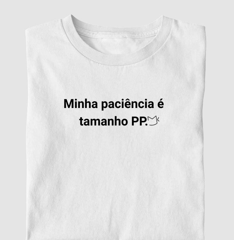 Camisa Mr.keem-Minha paciência