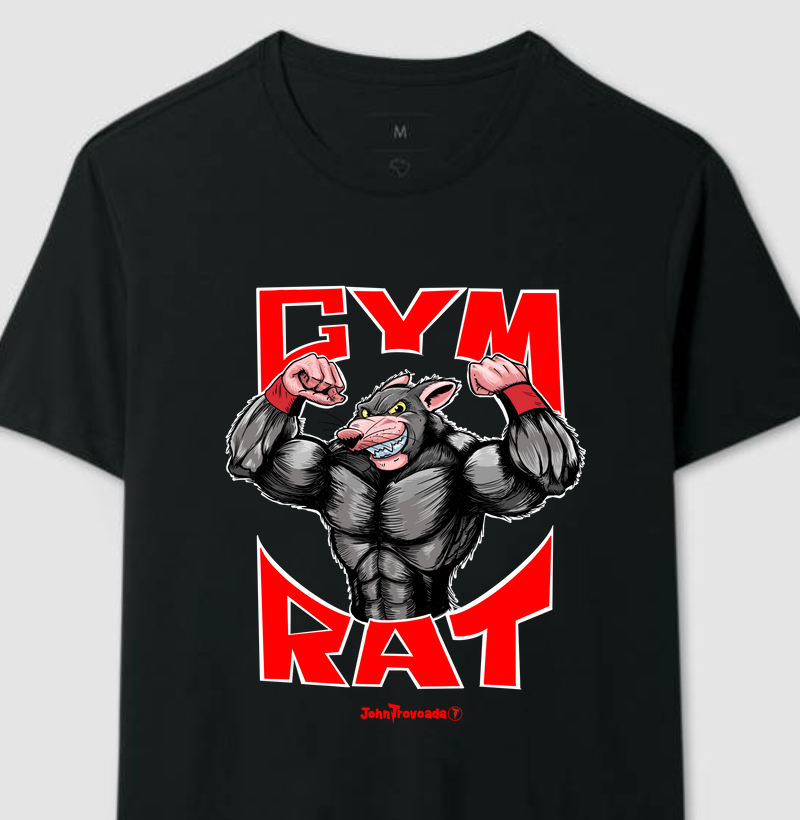 Camiseta Gym Rat 