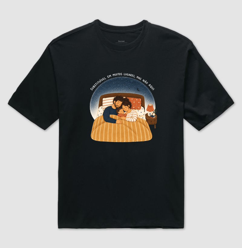 Insubstituível Aqui - Camiseta Oversized
