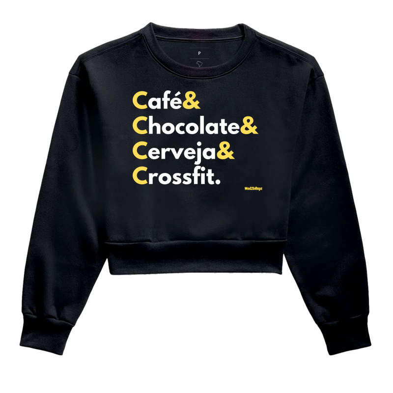 Cafe, chocolate, cerveja, crossfit