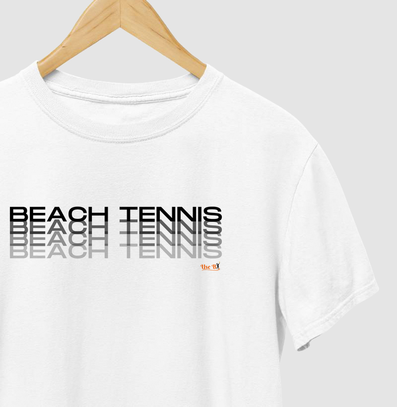 Beach Tennis Degradê (Preto e Branco)
