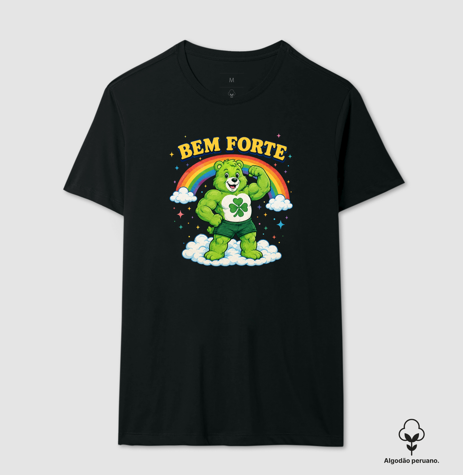 BEM FORTE - Camiseta Algodão Peruano